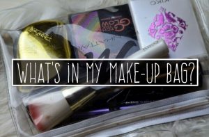 What’s in my Make-up bag?